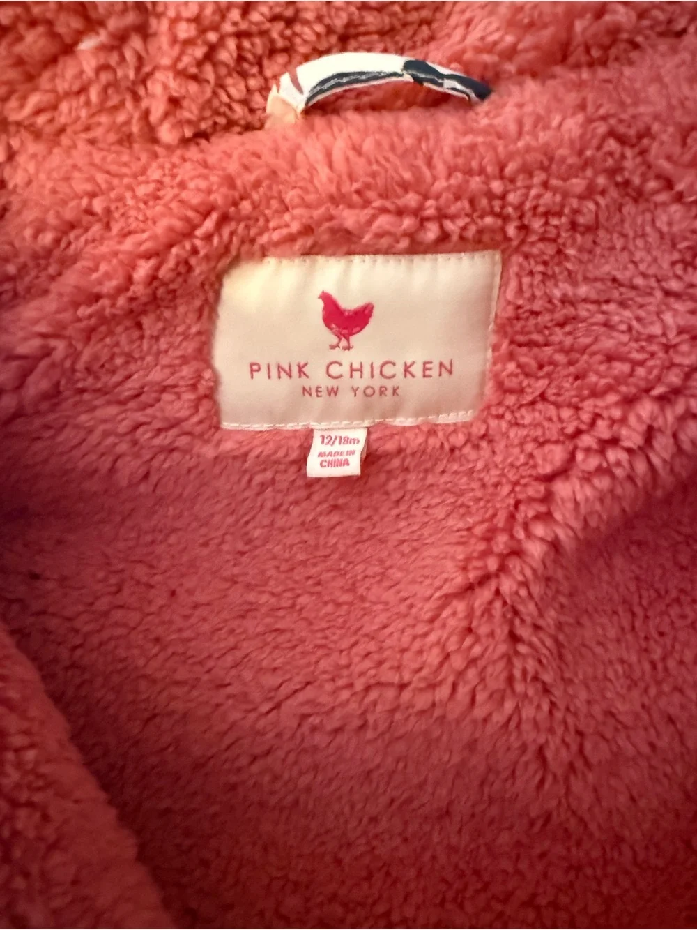 Pink Chicken Pink Bow-Print Hooded Puffer Footie in Multicolor Bows